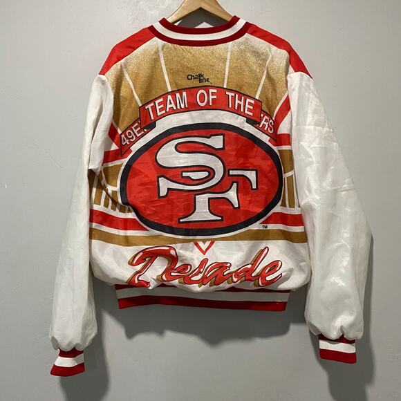 Chalk Line Other - 80s San Francisco 49ers Chalk Line Bomber Team of the Decade Jacket XL